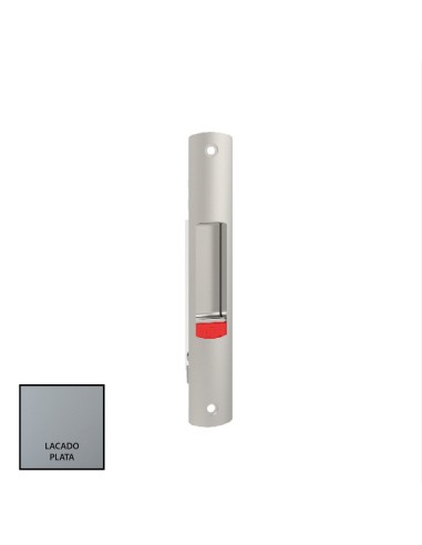 CIERRE CORREDERA DRACO LINE MANUAL LACADO PLATA REF 03000091C