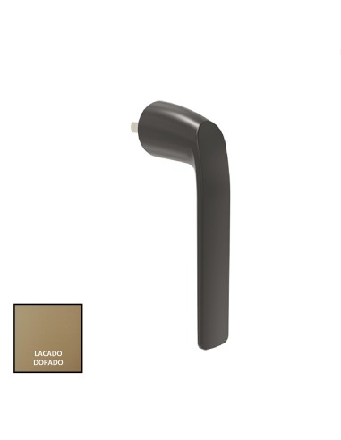MANILLA MINIMALISTA GAMMA CORREDERA Y CANAL 16 (4 PUNTOS DE APOYO) LACADO ORO REF 772393