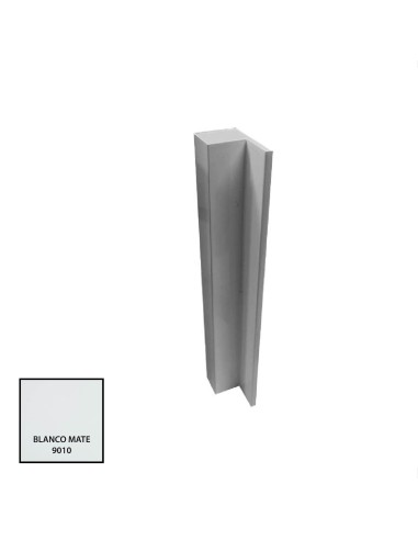 TIRADOR EXTERIOR MINIMALISTA EDGE 210MM PUERTA 9010 MATE REF EDGE210X