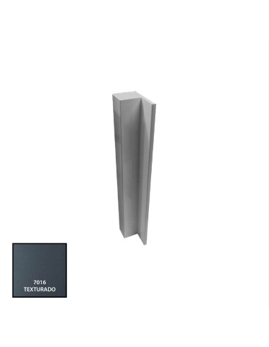 TIRADOR EXTERIOR MINIMALISTA EDGE 210MM PUERTA 7016 TXT REF EDGE210X
