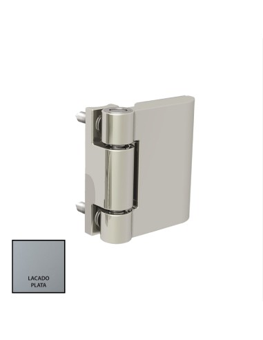 BISAGRA CONTRAVENTANA PEGASO LACADO PLATA REF 10000191