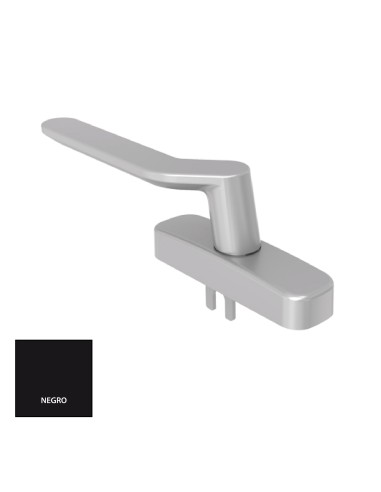 CREMONA SIRIUS ACODADA PROYECTANTE IZQUIERDA NEGRO REF 116202
