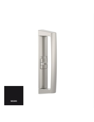 TIRADOR CORREDERA TITAN PARA CIERRE DE EMBUTIR NEGRO REF 03430002