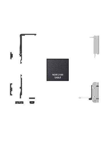 KIT BASE OSCILOBATIENTE CLASSIC SIN CREMONA  CIERRE AL INVERSOR  2100 SABLE REF B113392