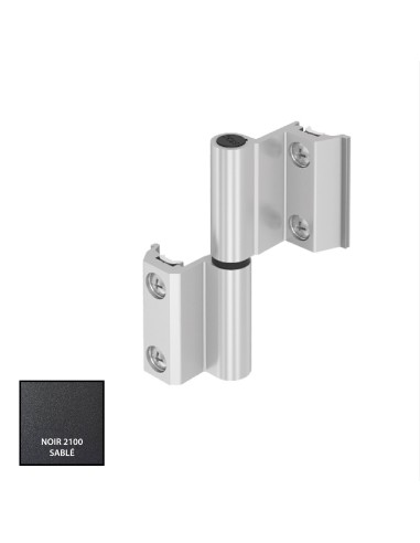 BISAGRA CARINA CE PLETINA Y EJE INOX 2100 SABLE IZQUIERDA  REF 023I92