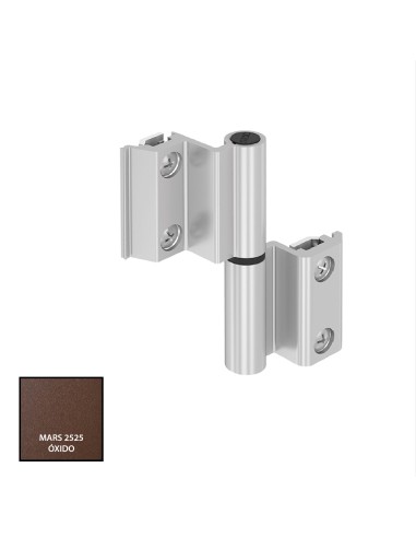 BISAGRA CARINA 3  HOJA CE PLETINA Y EJE INOX MARS 2525 REF 014D93