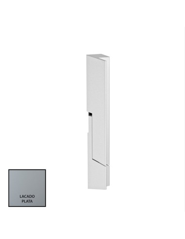 CIERRE MINIMALISTA EDGE 160MM VENTANA IZQUIERDA LACADO PLATA REF EDGE160I 