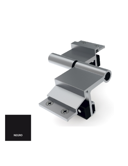 BISAGRA 4  HOJA 40X20 EJE INOX NEGRO IZQUIERDA REF DPT 200