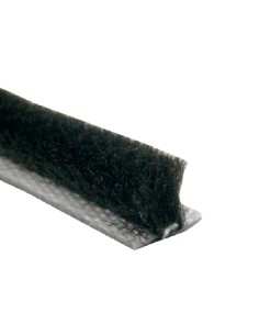 FELPA SIN LAMINA 4,8X15 NEGRO (4X200)