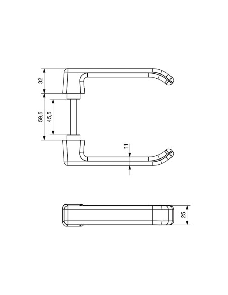 MANILLA RECUPERABLE JUEGO SIN MUELLE NEGRO REF 296 
