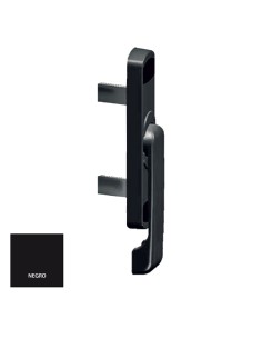 CREMONA APERTURA EXTERIOR EXTRAPLANA NEGRO REF 6027.10