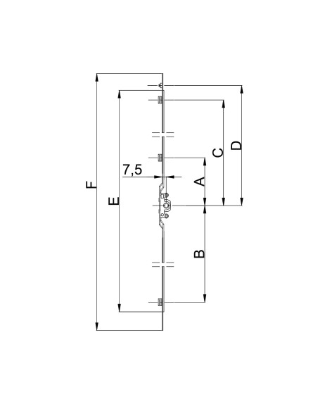 MULTIPUNTO AGUJA 15MM L 210