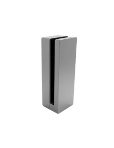 PINZA BARANDILLA VIDRIO GS-10 16-20MM ANODIZADO PLATA REF...