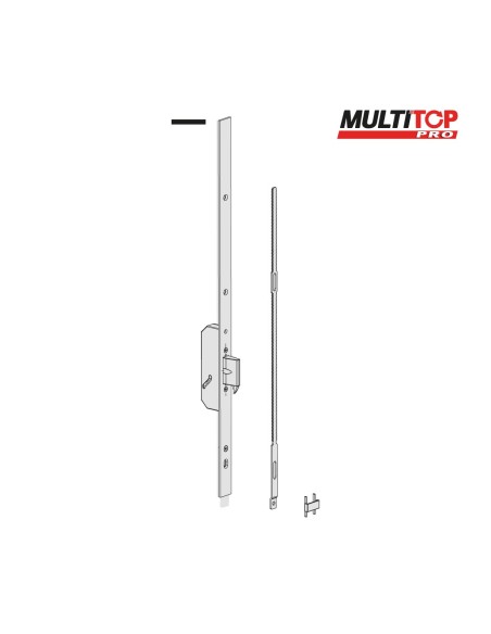 KIT PROLONGADOR SUPERIOR PARA CERRADURA MULTITOP PRO, FRENTE PLANO REF 1.06444.56.0