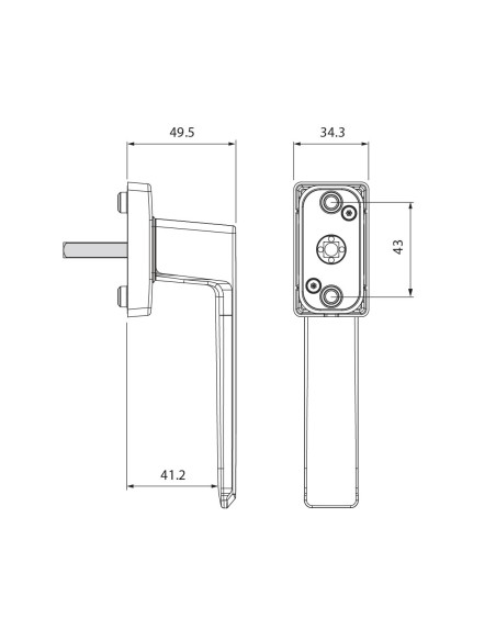 MANILLA DELTA MULTIFUNCION PRO LACADO INOX REF 701593