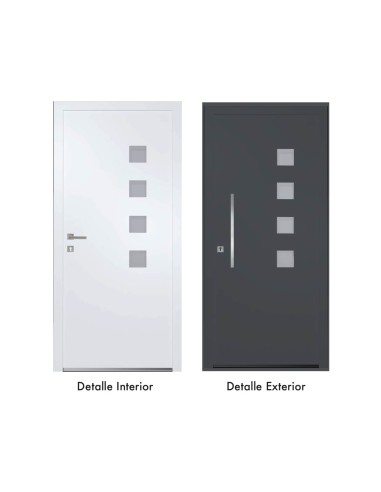 PUERTA MODELO 2, ROTURA DE 70, 950X2100,...