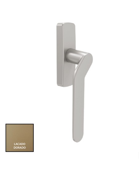MANILLA ALTAIR MULTIFUNCION ACODADA REFORZADA IZQUIERDA LACADO ORO REF B077893R