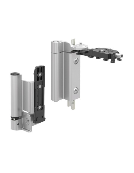 BISAGRA CLX HOJA PASIVA (JUEGO) LACADO INOX  REF T111493