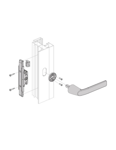 MANILLA MINIMALISTA GAMMA INOX AISI 304 REF K770371