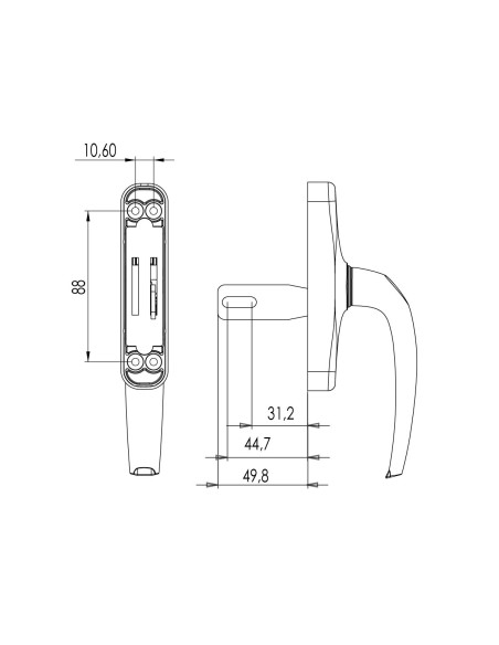 CREMONA HYDRA CON PALA LARGA LACADO INOX REF A0750L93