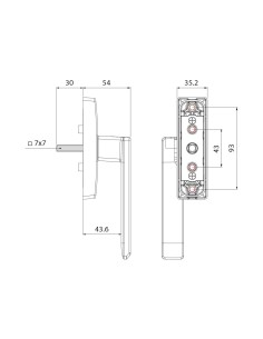 MANILLA DELTA MULTIFUNCION ACODADA REFORZADA DERECHA... 2