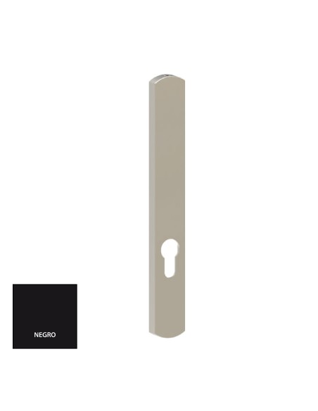 ESCUDO KLIMT CON BOCALLAVE A 85MM NEGRO REF EKLI-CON-NE