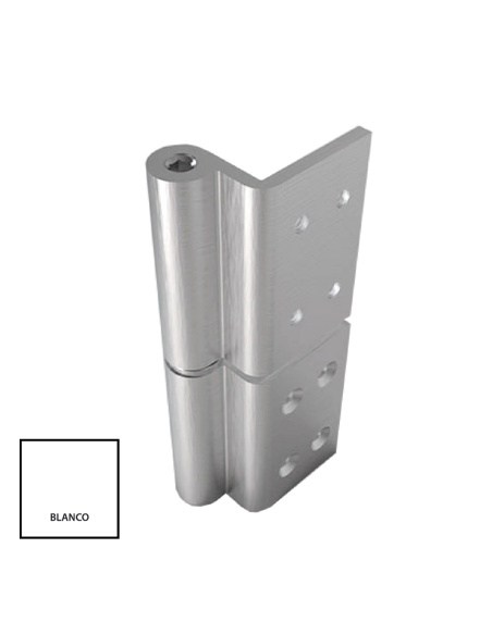 BISAGRA ANCLAJE DIRECTO EJE DESPLAZADO BLANCO DERECHA REF 412-3 