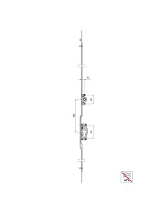 MULTIPUNTO AGUJA 15MM CON LLAVE L1600 REF M05231600