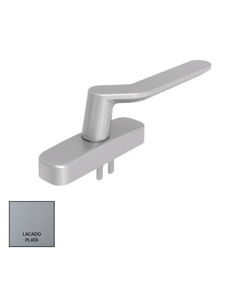 CREMONA SIRIUS ACODADA PROYECTANTE DERECHA LACADO PLATA REF 116191