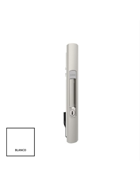 CIERRE CORREDERA TITAN CON LLAVE BLANCO REF 03410001