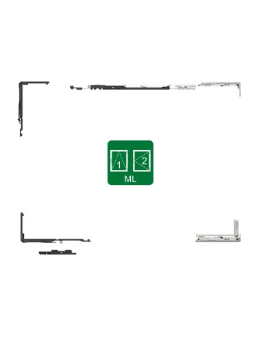 OSCILO CH180  (BISAGRA OCULTA)  MANIOBRA LOGICA...