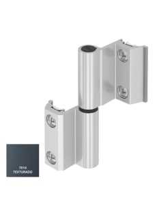 BISAGRA CARINA CE PLETINA Y EJE INOX 7016 TXT DERECHA REF...