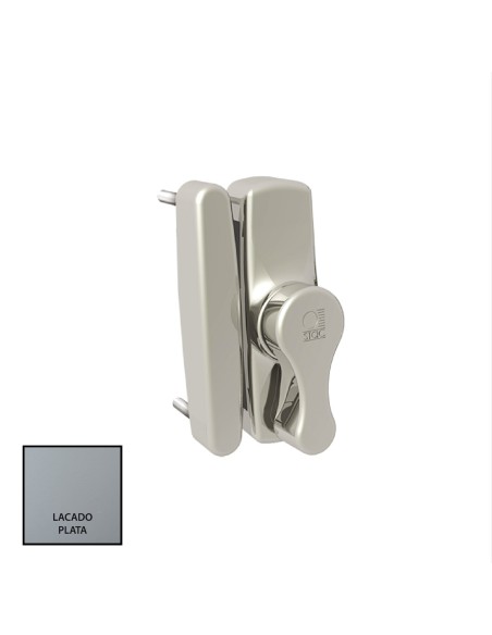 CIERRE CONTRAVENTANA PEGASO LACADO PLATA  REF 10000291