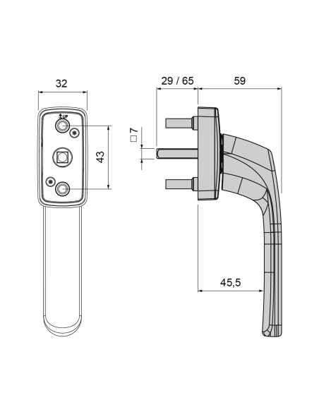 MANILLA POLARIS MULTIFUNCION CLICK CON LLAVE NEGRO REF S577302