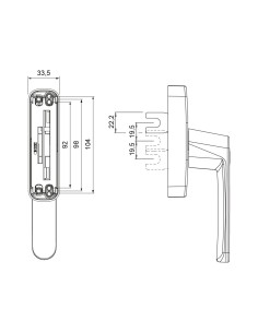 CREMONA SIRIUS BLOCK OSCILO BLANCO REF A116001 2