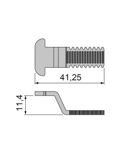 GANCHO PARA CIERRE TITAN, FENIX Y DRACO...