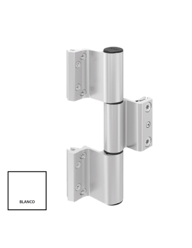 BISAGRA ACRUX  CANAL 16  3 PALAS BLANCO REF P017D01