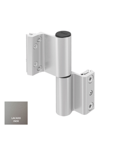 BISAGRA ACRUX  CANAL 16  LACADO INOX DERECHA REF 017D93