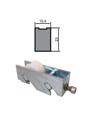 RUEDA S/ELITE VENTANA ZAMAK REGULABLE...