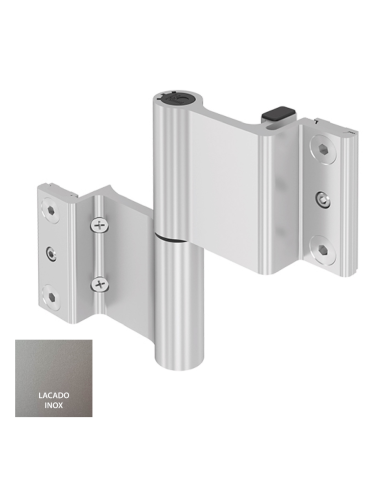 BISAGRA CARINA 4  HOJA CE LACADO INOX DERECHA REF 018D93