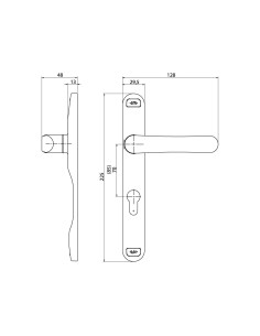MANILLA PRESTIGE RECUPERABLE ESCUDO LARGO JUEGO BLANCO... 2