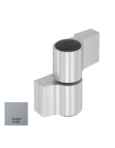 BISAGRA ARIES UNIVERSAL 2 PALAS LACADO PLATA REF 010T26091  