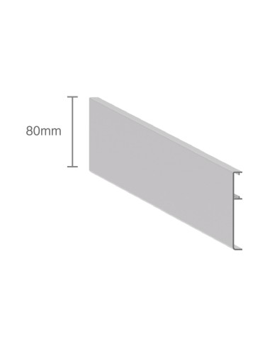 Tapeta SV-EASY. Alum. Anod. Plata mate. 2m