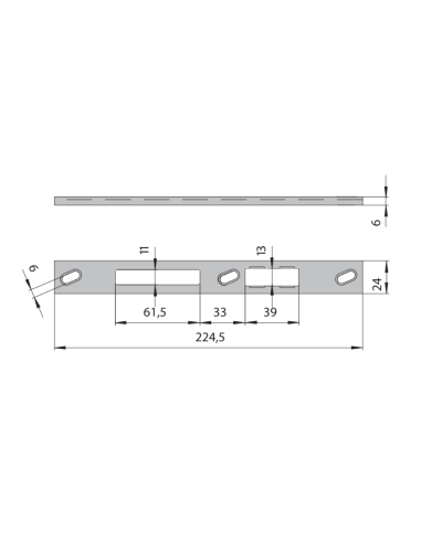 CERRADERO CENTRAL ABIERTO EN   U  REF. 06461.35.0