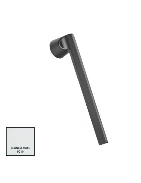 MANILLON MINIMALISTA LAMBDA PARA ELEVABLE RAL 9010 MATE REF 232892