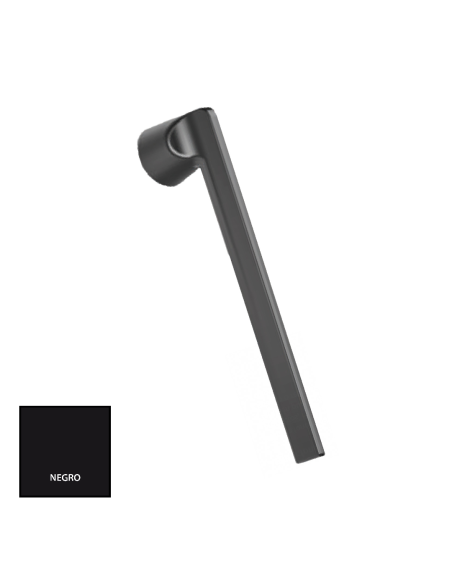 MANILLON MINIMALISTA LAMBDA PARA ELEVABLE LACADO NEGRO REF 232802