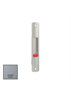 CIERRE CORREDERA DRACO LINE MANUAL LACADO PLATA REF...