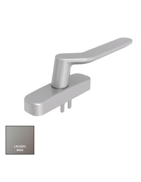 CREMONA SIRIUS ACODADA PROYECTANTE DERECHA LACADO INOX REF 116193