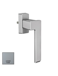 MANILLA DELTA MULTIFUNCION ACODADA DERECHA LACADO PLATA...