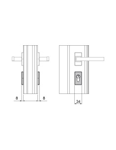 EMBELLECEDOR KAIROX RECTO AISI 304 REF 260100 2